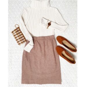 Vintage skirt + blazer